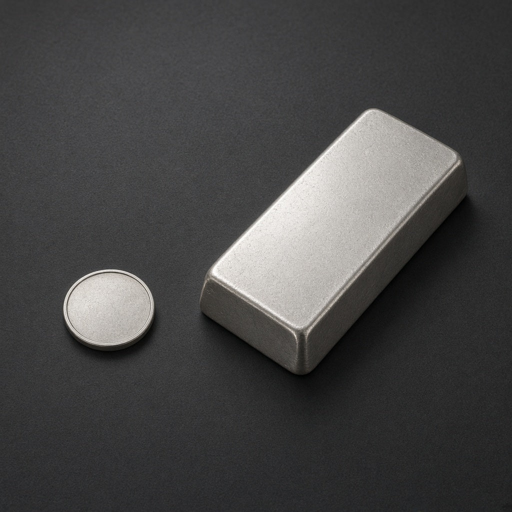 Starter Silver Set · Coin + Bar